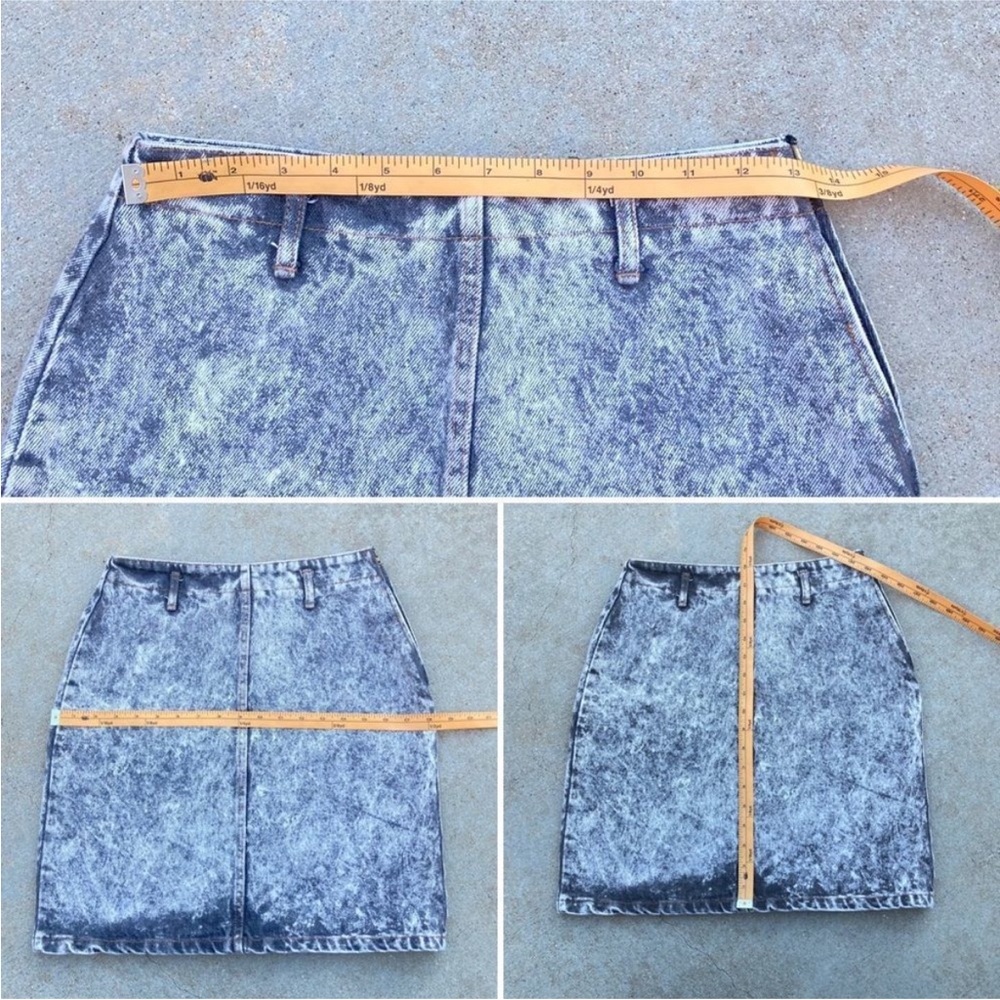 BONGO Denim Pencil Skirt in Washed Black - Picture 8 of 8